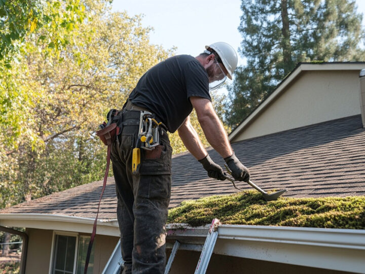 Avoid Slippery Surfaces: How Roof Moss Removal Can Prevent Hazards