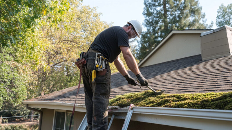 Avoid Slippery Surfaces: How Roof Moss Removal Can Prevent Hazards